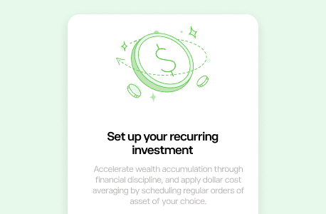 RECURRING INVESTMENT